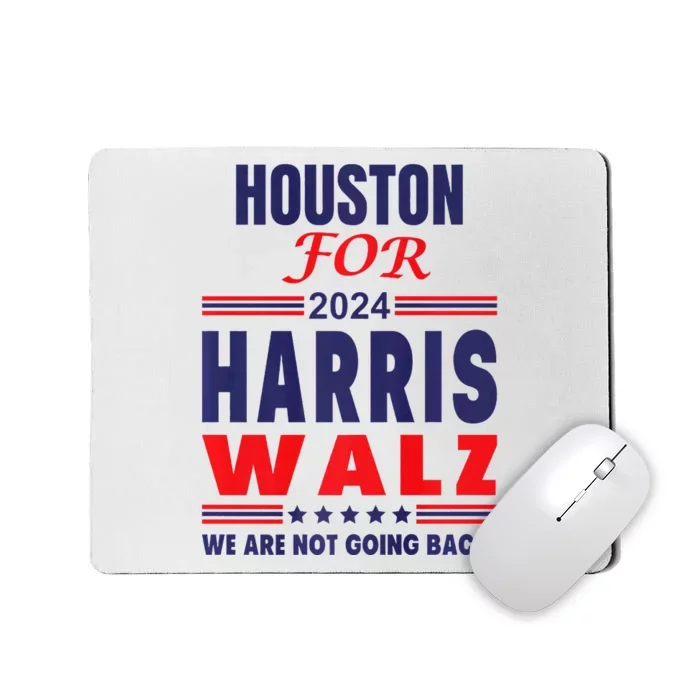 Houston For Harris Walz Premium Mousepad