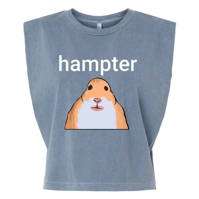 Hampter Funny Hamster Dank Meme Garment-Dyed Women's Muscle Tee