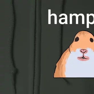 Hampter Funny Hamster Dank Meme Full Zip Hoodie