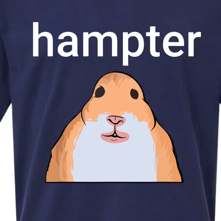 Hampter Funny Hamster Dank Meme Sueded Cloud Jersey T-Shirt