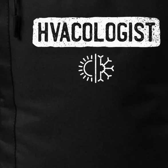 Hvacologist Funny Hvac Tech Technician Installer Gift Humor Daily Commute Backpack