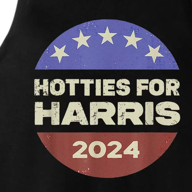 Hotties For Harris 24 Ladies Tri-Blend Wicking Tank