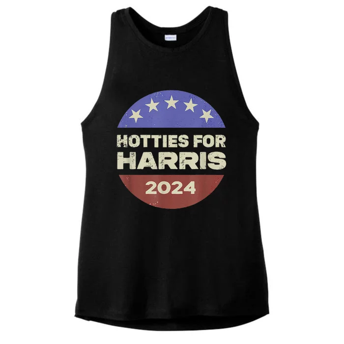 Hotties For Harris 24 Ladies Tri-Blend Wicking Tank