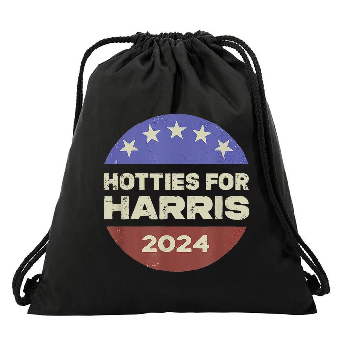 Hotties For Harris 24 Drawstring Bag