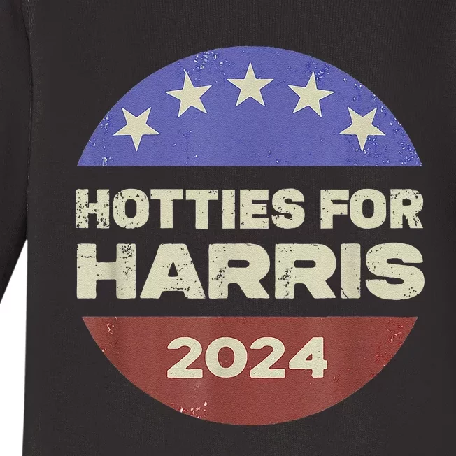 Hotties For Harris 24 Baby Long Sleeve Bodysuit