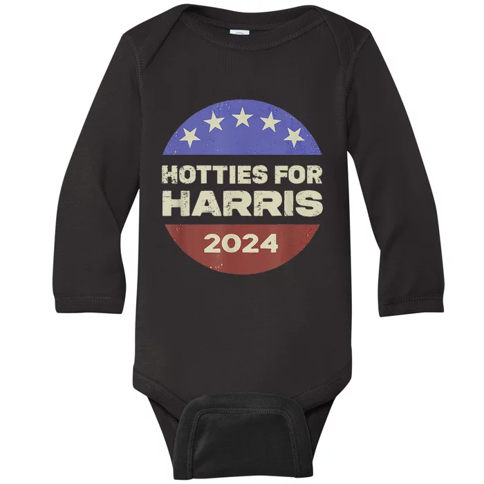 Hotties For Harris 24 Baby Long Sleeve Bodysuit