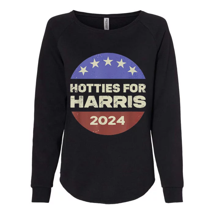 Hotties For Harris 24 Womens California Wash Sweatshirt