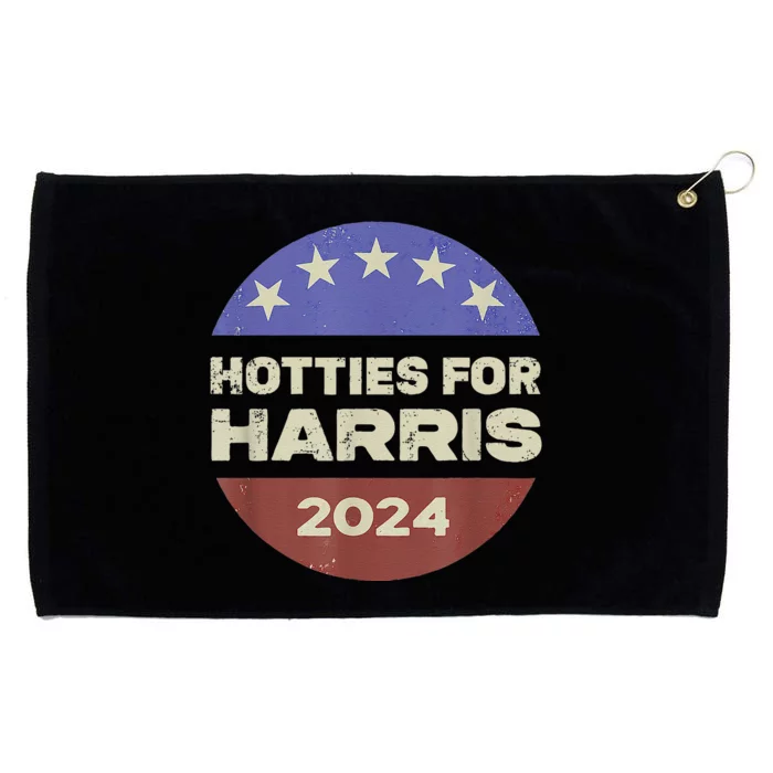 Hotties For Harris 24 Grommeted Golf Towel