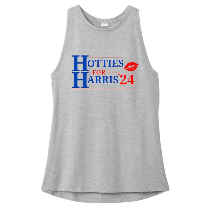 Hotties For Harris 24 Ladies Tri-Blend Wicking Tank