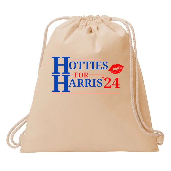 Hotties For Harris 24 Drawstring Bag