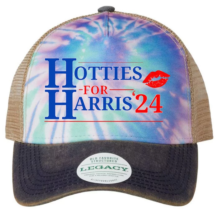 Hotties For Harris 24 Legacy Tie Dye Trucker Hat