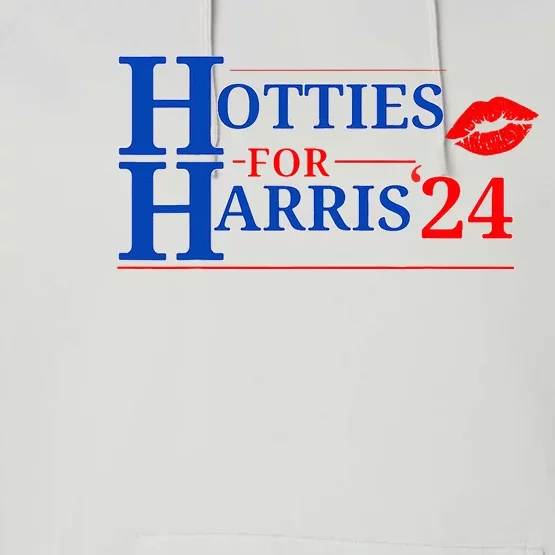 Hotties For Harris 24 Performance Fleece Hoodie