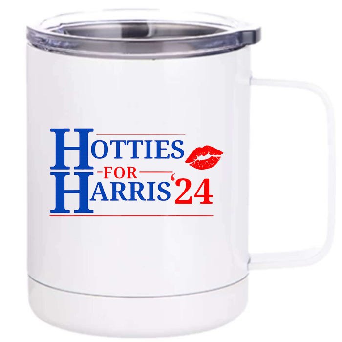 Hotties For Harris 24 Front & Back 12oz Stainless Steel Tumbler Cup