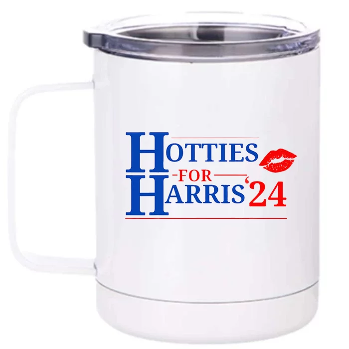 Hotties For Harris 24 Front & Back 12oz Stainless Steel Tumbler Cup