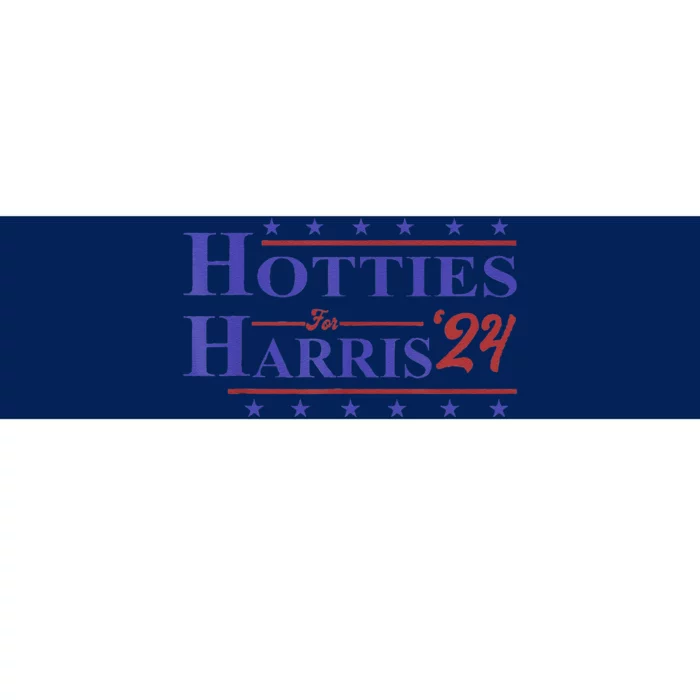 Hotties For Harris 2024 Bumper Sticker