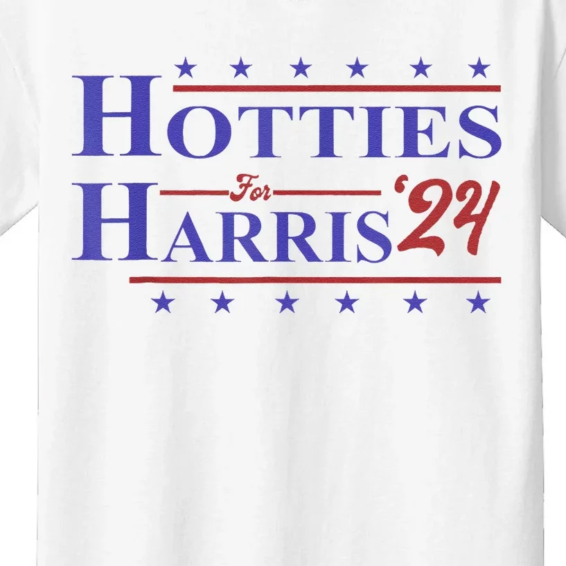 Hotties For Harris 2024 Kids T-Shirt