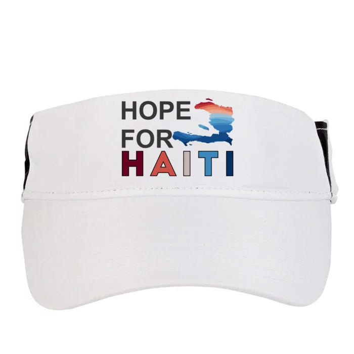 Hope For Haiti Earthquake Relief Adult Drive Performance Visor