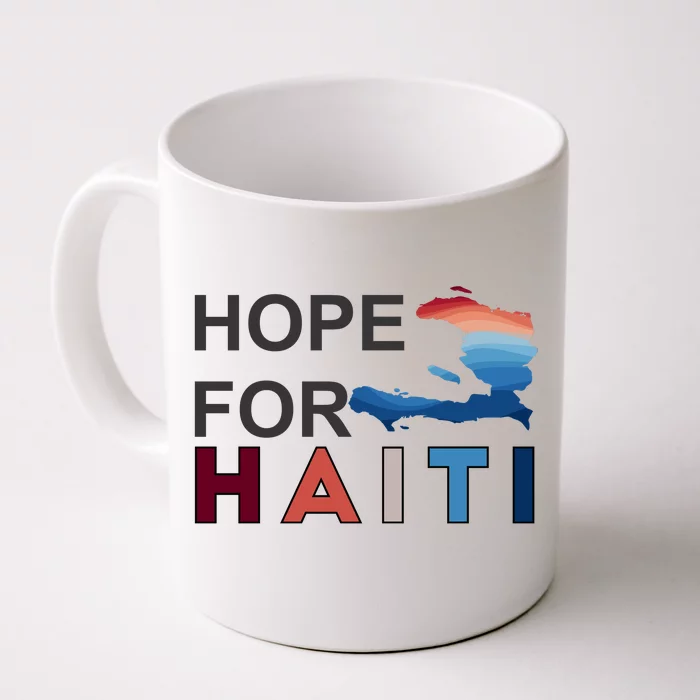 Hope For Haiti Earthquake Relief Front & Back Coffee Mug