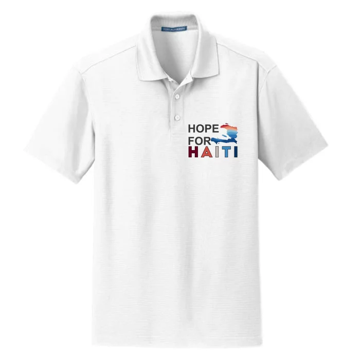 Hope For Haiti Earthquake Relief Dry Zone Grid Performance Polo