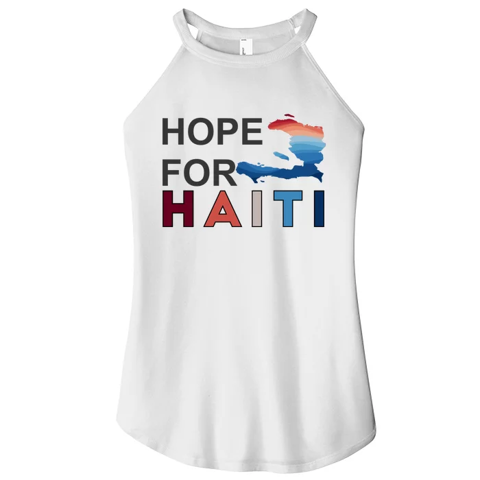 Hope For Haiti Earthquake Relief Women’s Perfect Tri Rocker Tank