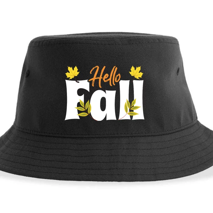 Hello Fall Sustainable Bucket Hat