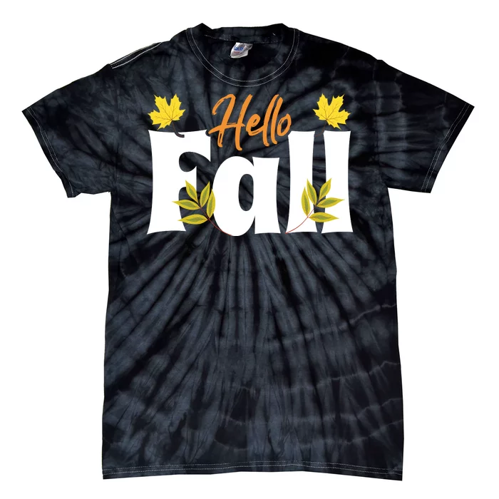 Hello Fall Tie-Dye T-Shirt