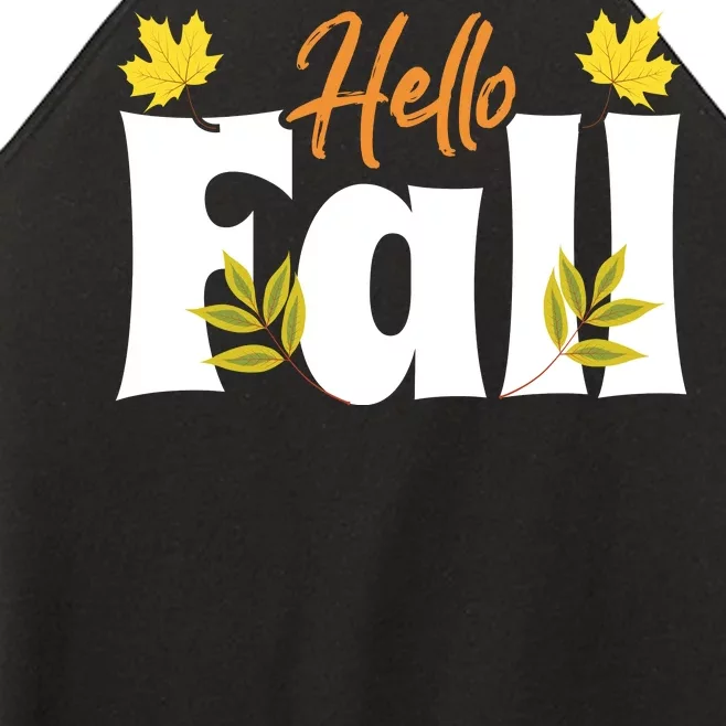 Hello Fall Women’s Perfect Tri Rocker Tank