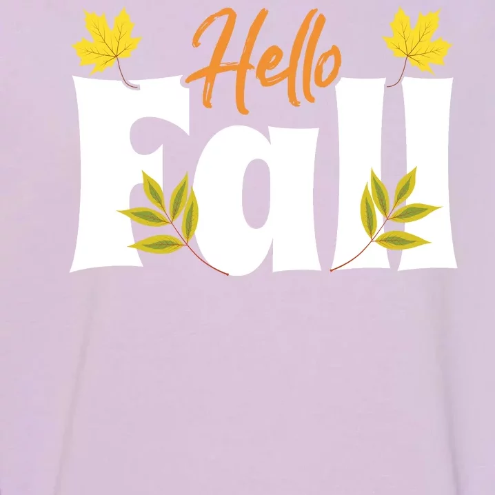 Hello Fall Garment-Dyed Sweatshirt