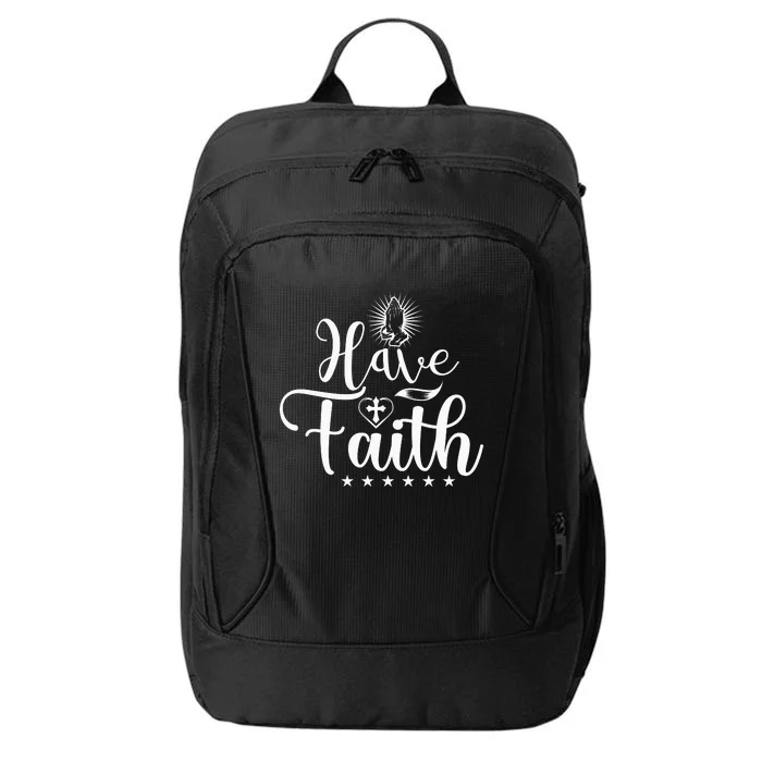 Have Faith City Backpack