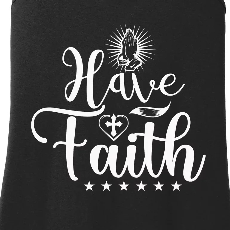 Have Faith Ladies Essential Tank