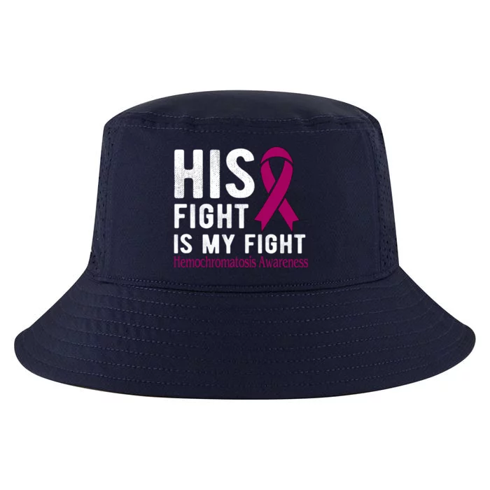 His Fight Is My Fight Hemochromatosis Gift Cool Comfort Performance Bucket Hat