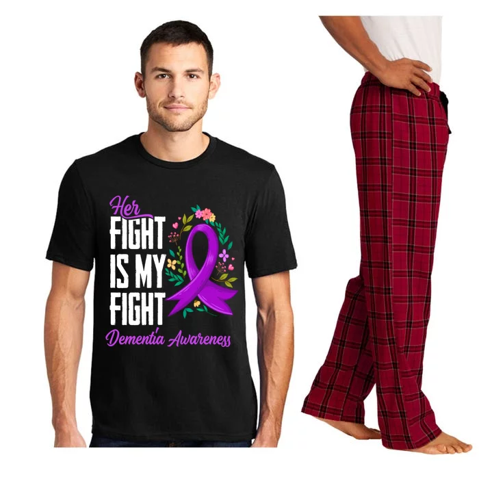 Her Fight Is My Fight Detia Awareness Gift Pajama Set