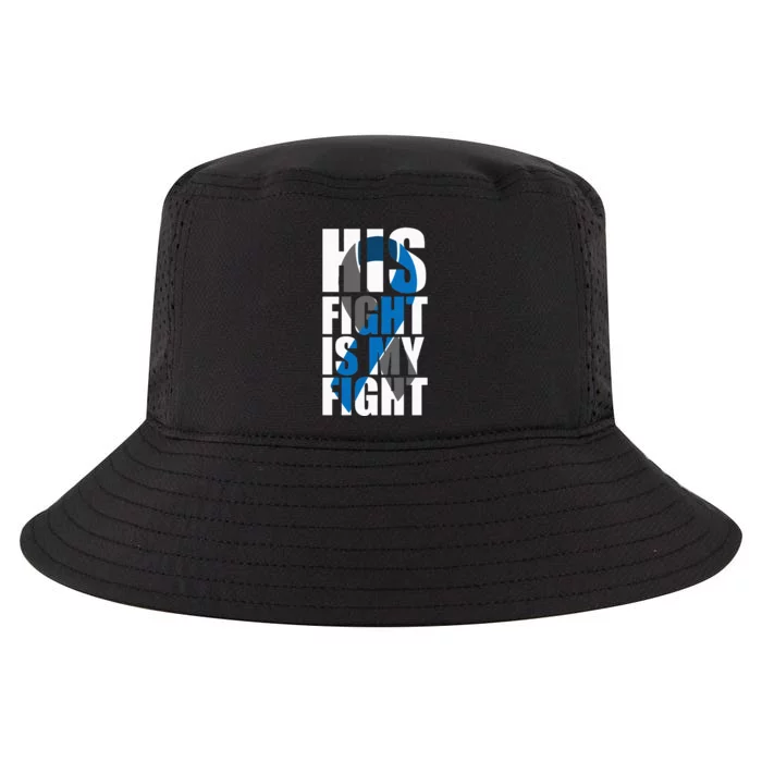 His fight is my fight Diabetes Cool Comfort Performance Bucket Hat