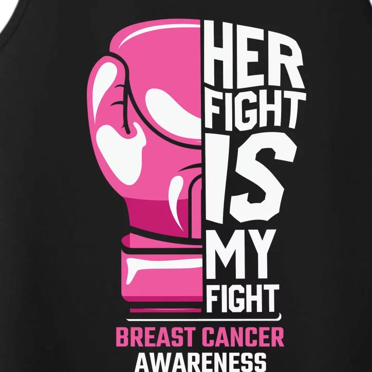 Her Fight Is My Fight Breast Cancer Performance Tank