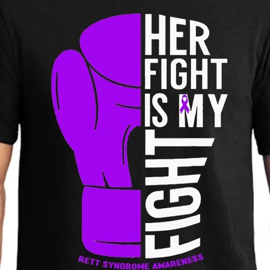 Her Fight Is My Fight Rett Syndrome Awareness Pajama Set