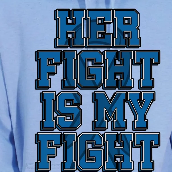 Her Fight Is My Fight Osteogenesis Imperfecta Patient Gift Funny Gift Unisex Surf Hoodie