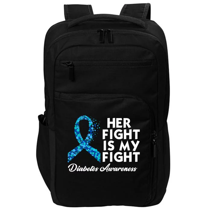 Her Fight Is My Fight Diabetes Awareness Impact Tech Backpack