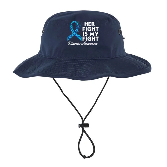 Her Fight Is My Fight Diabetes Awareness Legacy Cool Fit Booney Bucket Hat