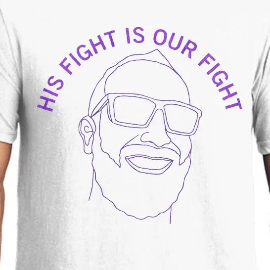 His Fight Is Ours Pajama Set