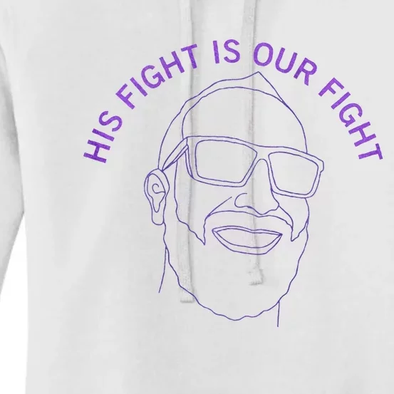 His Fight Is Ours Women's Pullover Hoodie