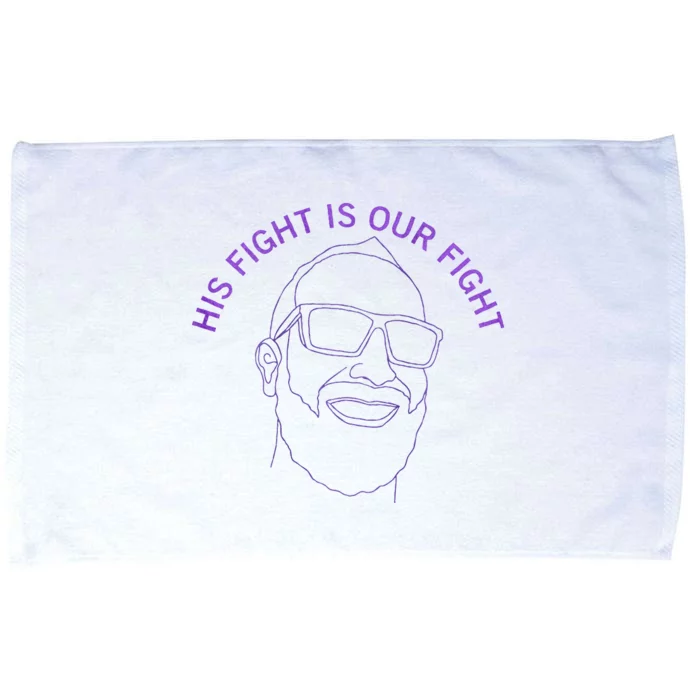 His Fight Is Ours Microfiber Hand Towel