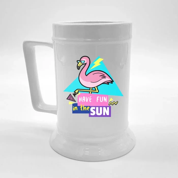 Have Fun In The Sun Gift Front & Back Beer Stein