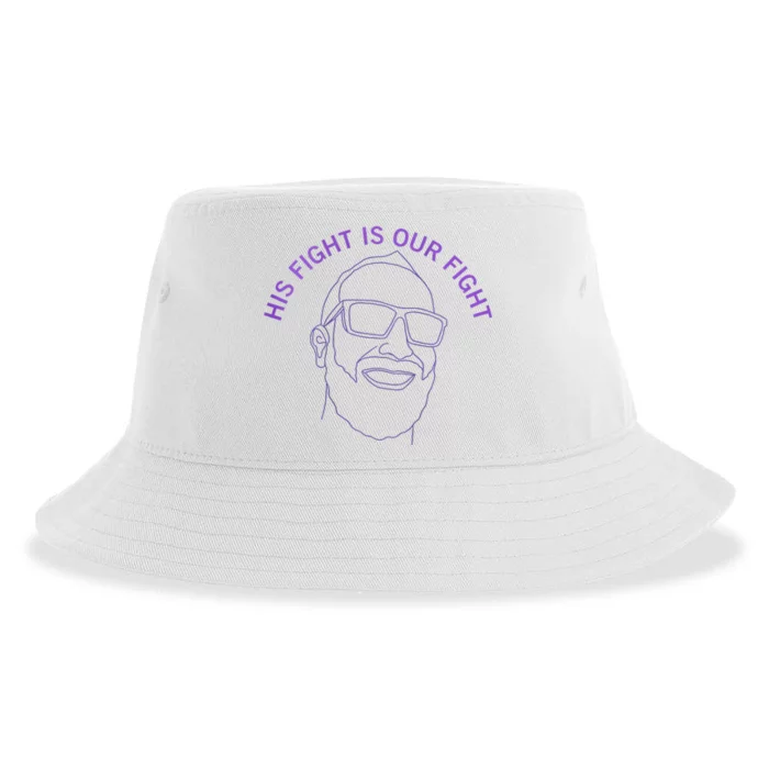 His Fight Is Ours Sustainable Bucket Hat