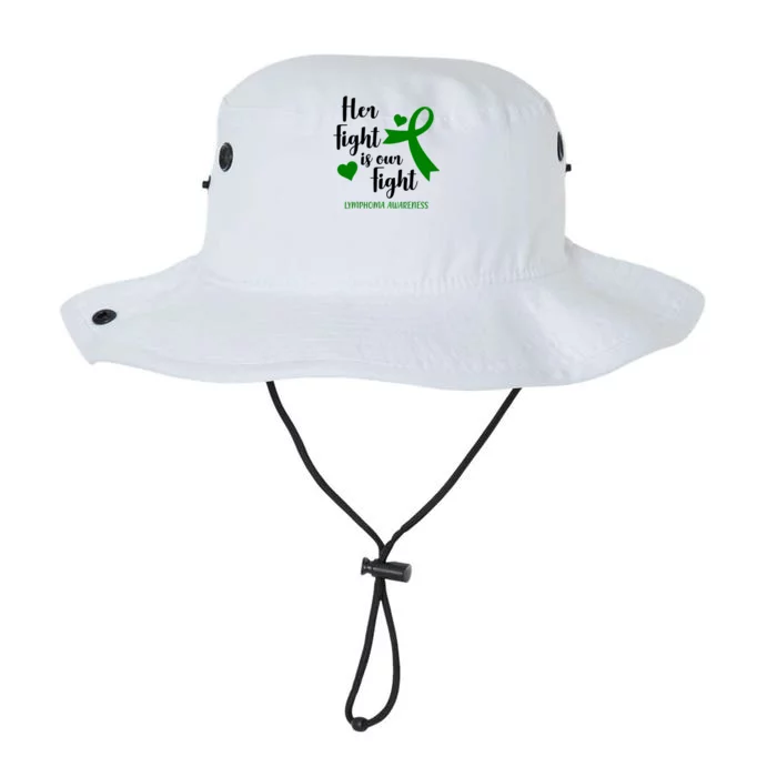 Her Fight Is Our Fight Lymphoma Awareness Legacy Cool Fit Booney Bucket Hat