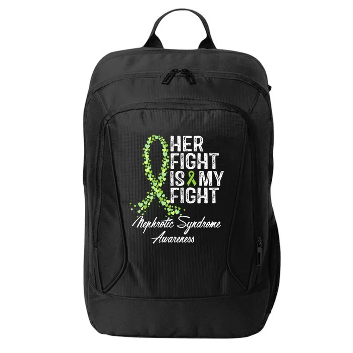 Her Fight Is My Fight Nephrotic Syndrome Awareness City Backpack