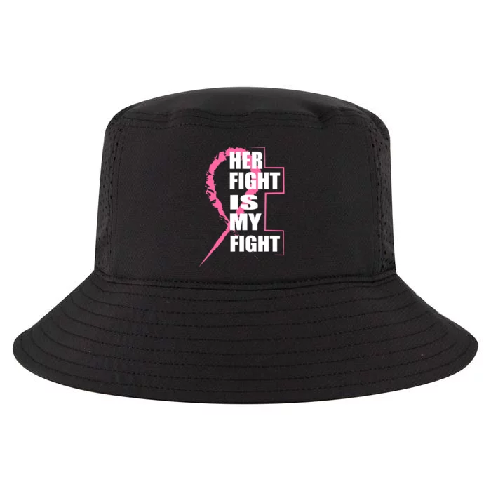 Her Fight Is My Fight Breast Cancer Cool Comfort Performance Bucket Hat