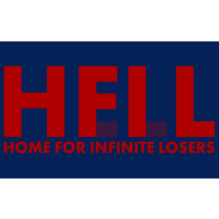 HFIL Home For Infinite Losers Hell Bumper Sticker