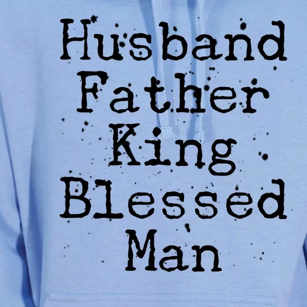 Husband Father King Blessed Man Unisex Surf Hoodie