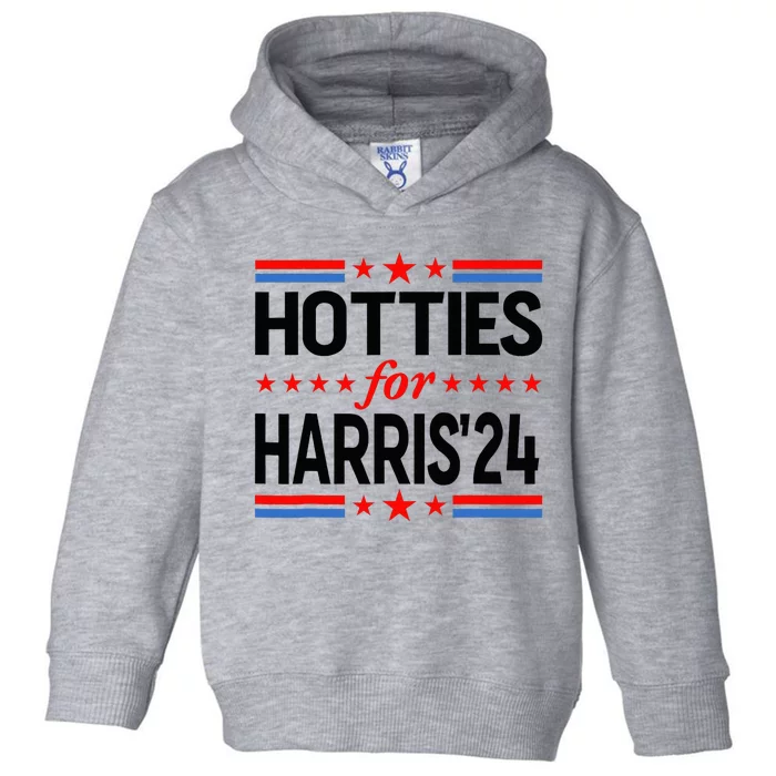 Hotties For Kamala Harris 2024 Toddler Hoodie