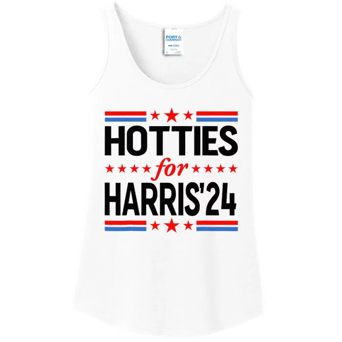 Hotties For Kamala Harris 2024 Ladies Essential Tank